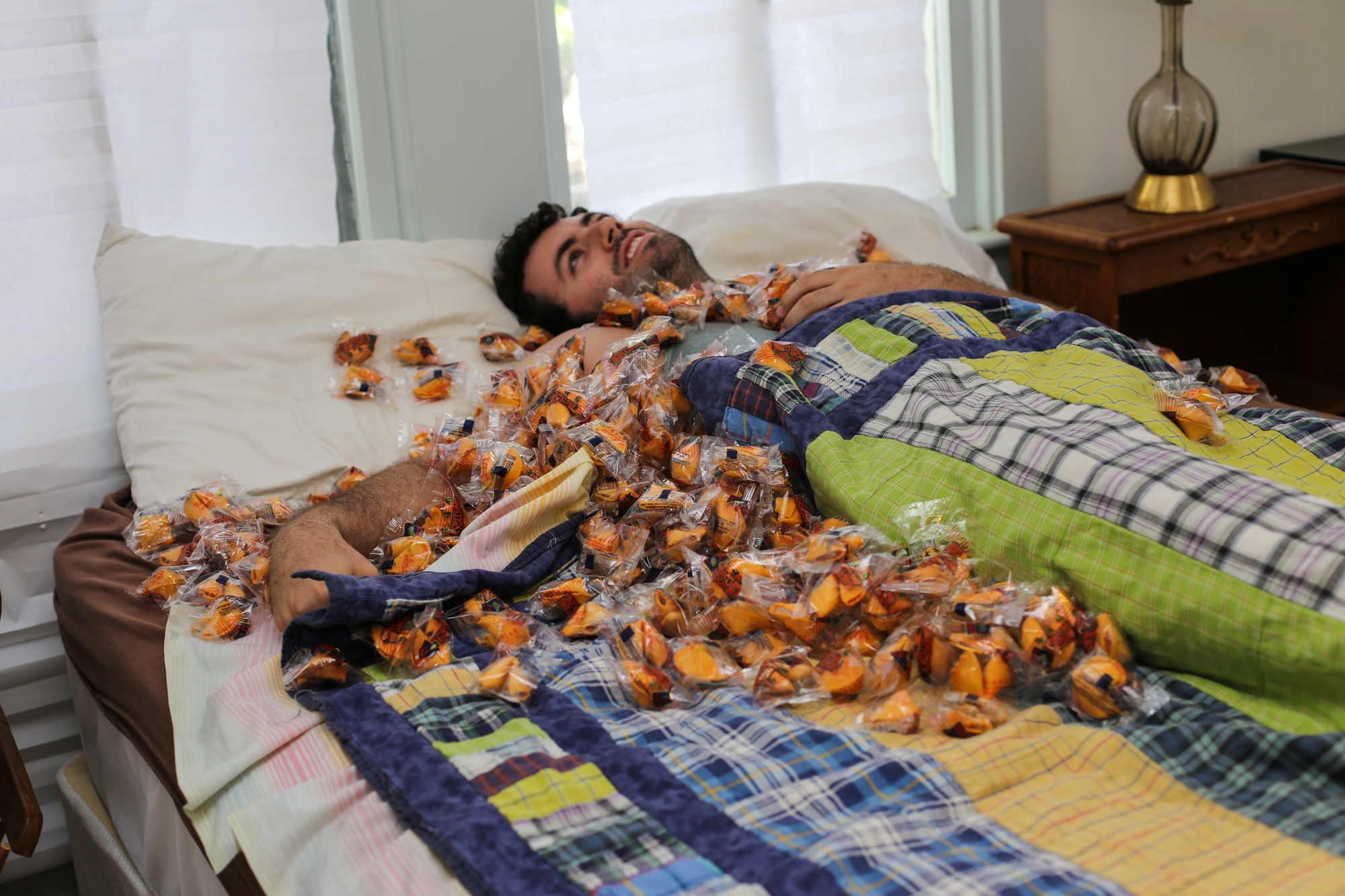 Thrillist Opened 350 Fortune Cookies... in Bed! | HuffPost ...