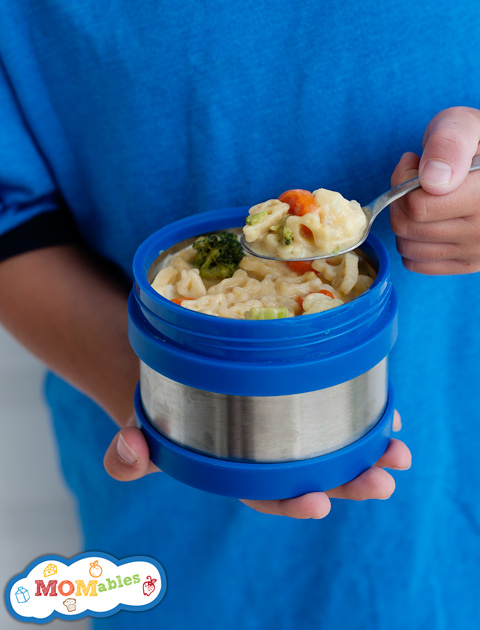 Veggie Mac and Cheese Thermos Lunch