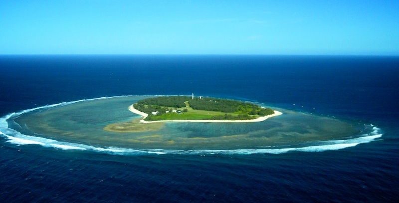 coral reef islands