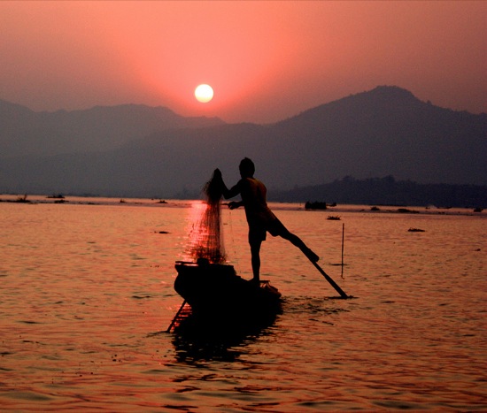 Inle Lake fisherman