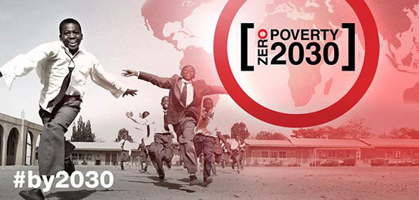 End poverty by 2030. © Global Citizen