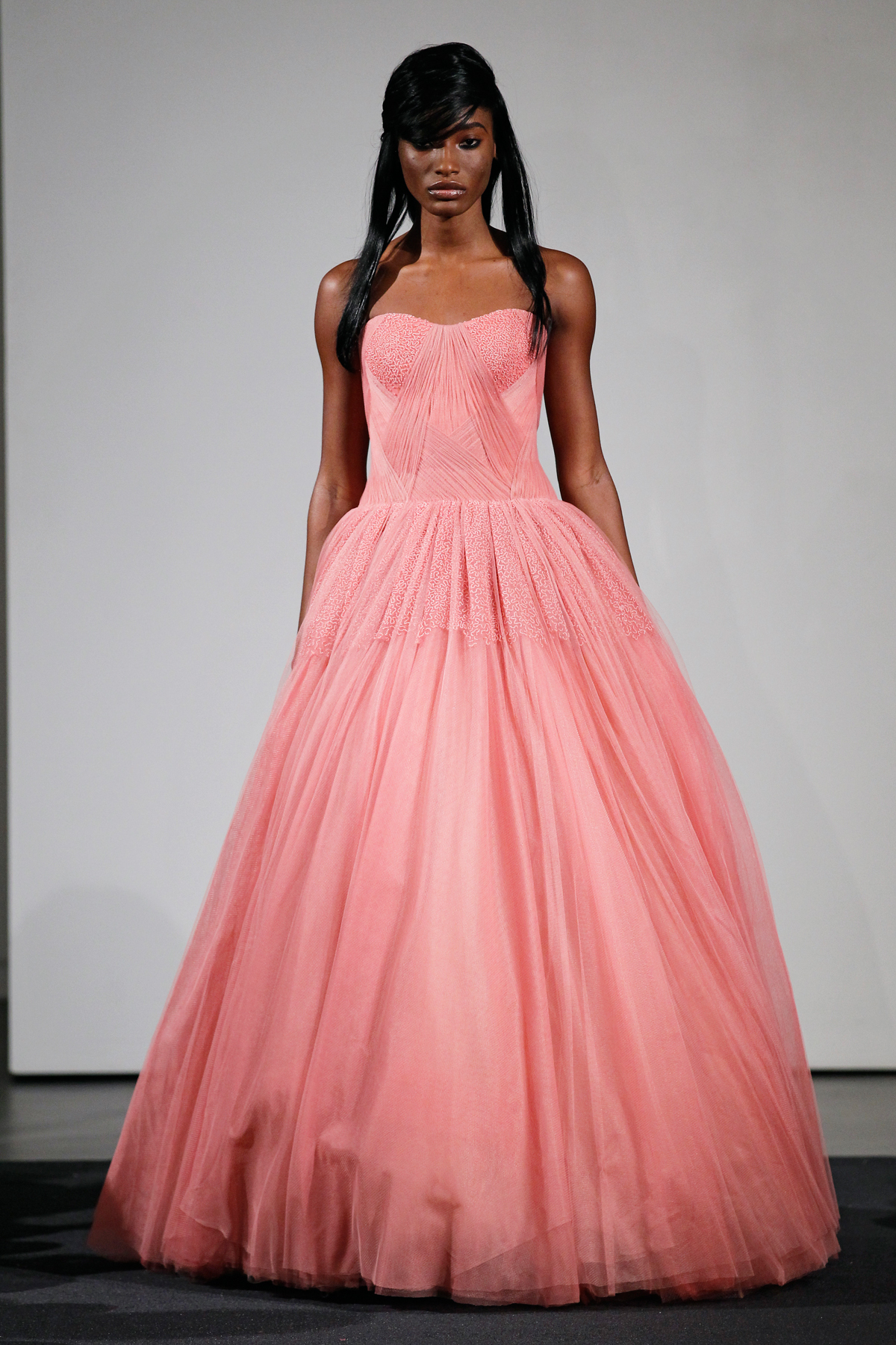 Vera wang 2024 pink wedding dresses