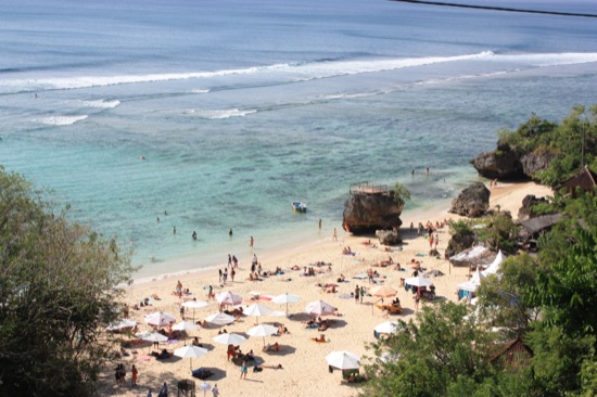 Bali beach