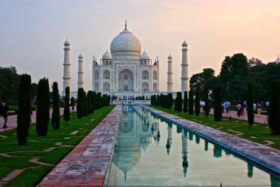 Taj Mahal reflection
