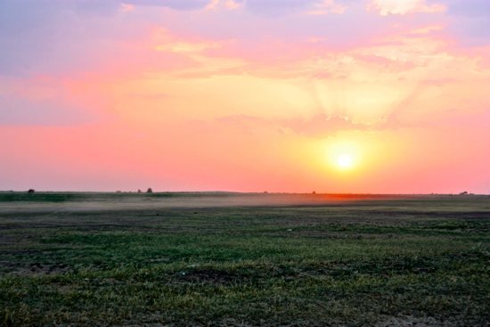 Jaisalmer desert sunset