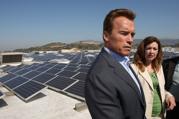 Schwarzenegger solar