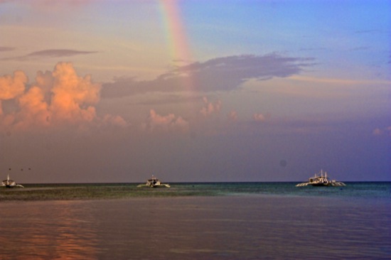 Malapascua Philippines Rainbow