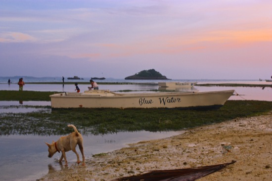 Malapascua at sunset