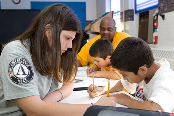 Thousands of AmeriCorps members serve to improve education across the nation.