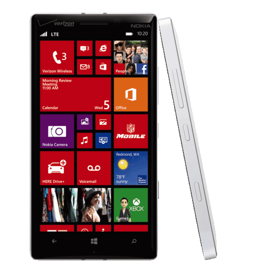 Nokia Lumia ICON Side View