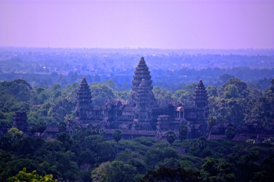 Angkor Wat Aerial View