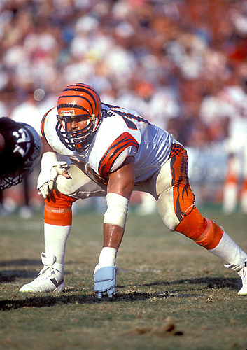 Lot Detail - 1980s Anthony Munoz Cincinnati Bengals Game-Used Helmet