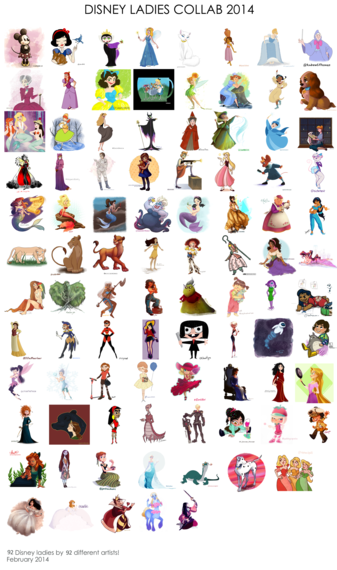 female pixar characters