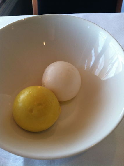 2014-04-21-BaccoRistorantegoldenbeetandtomatowatersorbet.JPG