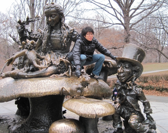 2014-05-06-NYCkidsbooktourjumpingoff.JPG