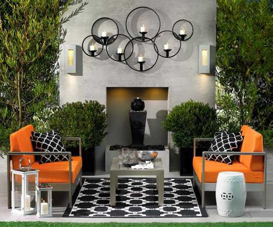 Set the Mood for Summer Outdoor Entertaining with a Welcoming Seating Arrangement