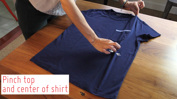 How to Fold a Shirt in Three Seconds | HuffPost