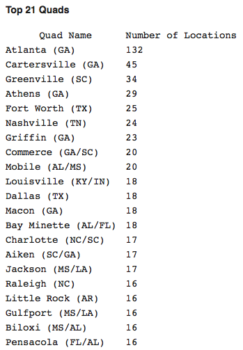 Waffle house locations ga