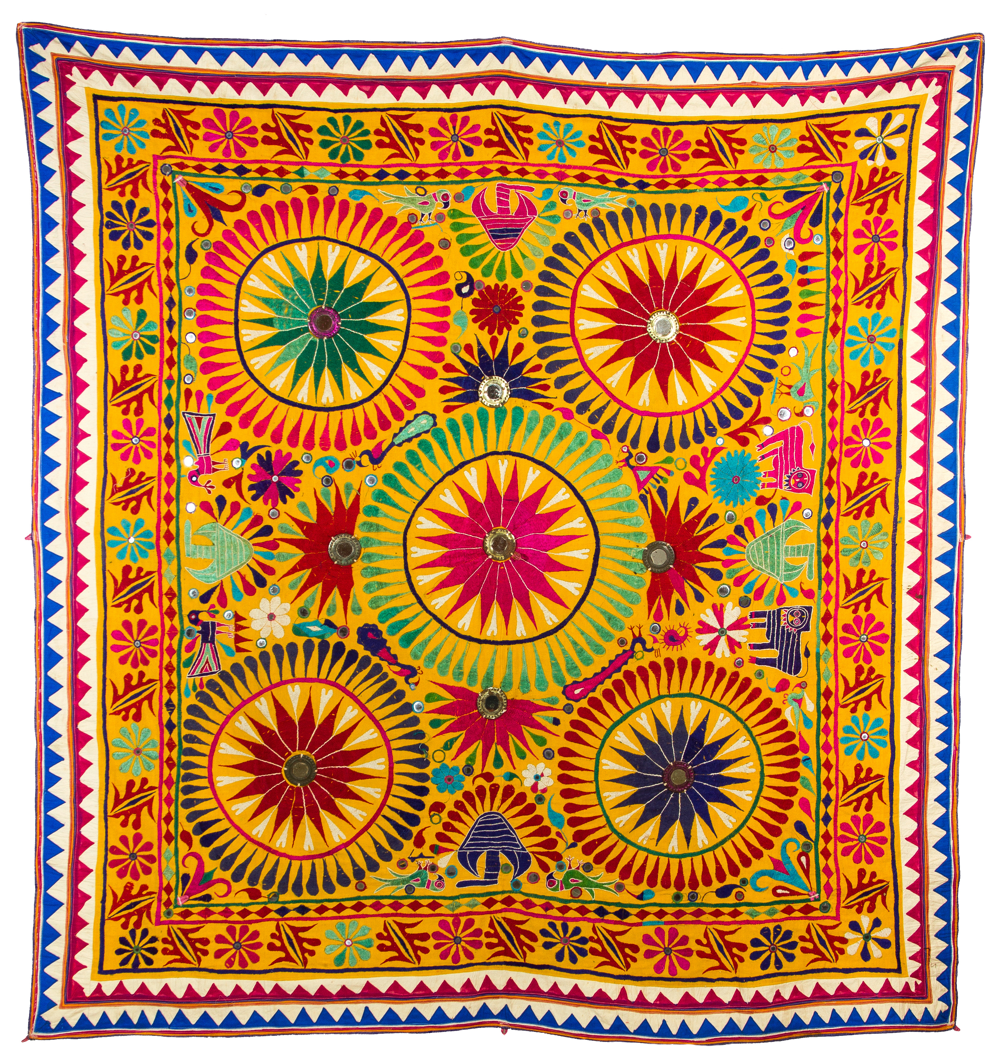 These Indian Village Quilts Channel The Great Modern Masters | HuffPost