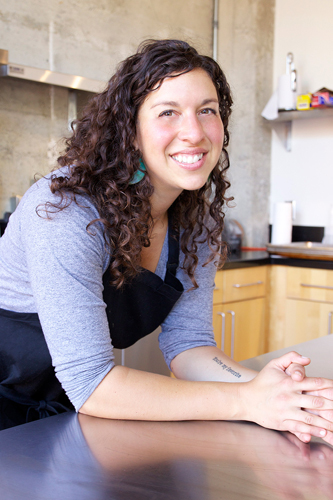 Chef Callie Waldman, Corporate Chef at BandPage, also does consulting for startups interested in building food programs.