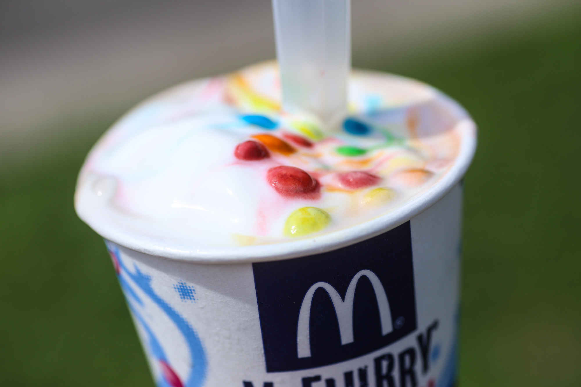 7. McDonald's M&M McFlurry Price: $1.59 (small) Coldness: Not very...