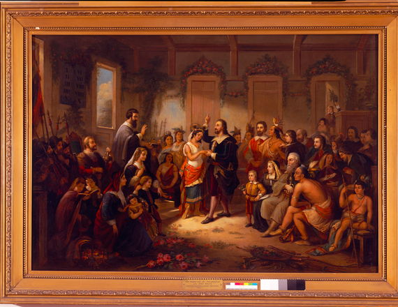 Pocahontas First Marriage The Powhatan Side Of The Story