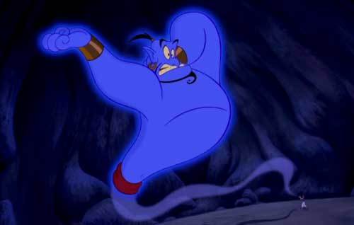 Original Ending of Disney's <i>Aladdin</i> Reveals the Wedding Gift That  the Genie Wanted to Give Aladdin and Jasmine