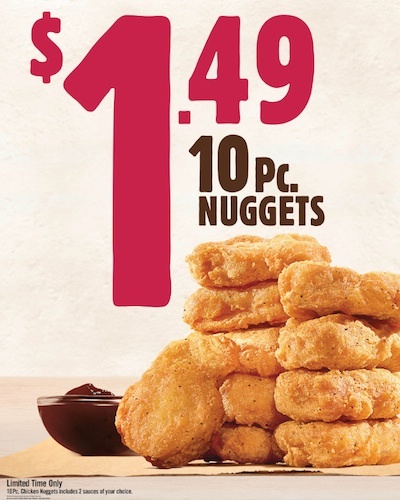 Burger King Undercuts Chicken Nuggets Pricing Huffpost