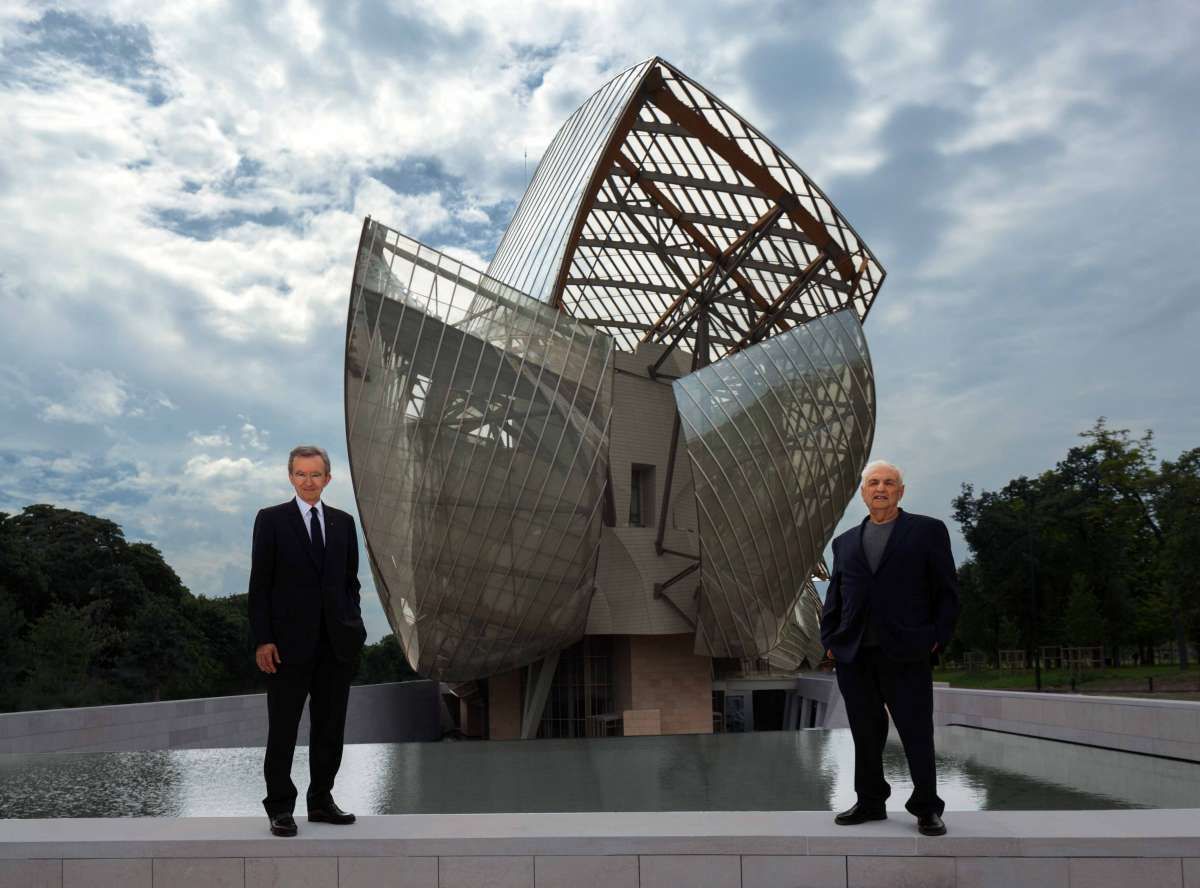 Immeuble la Fondation Louis Vuitton: mais comment a Frank Gehry?