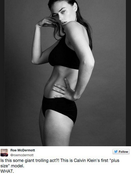 The truth about Calvin Klein's 'first plus-sized model', Myla Dalbesio