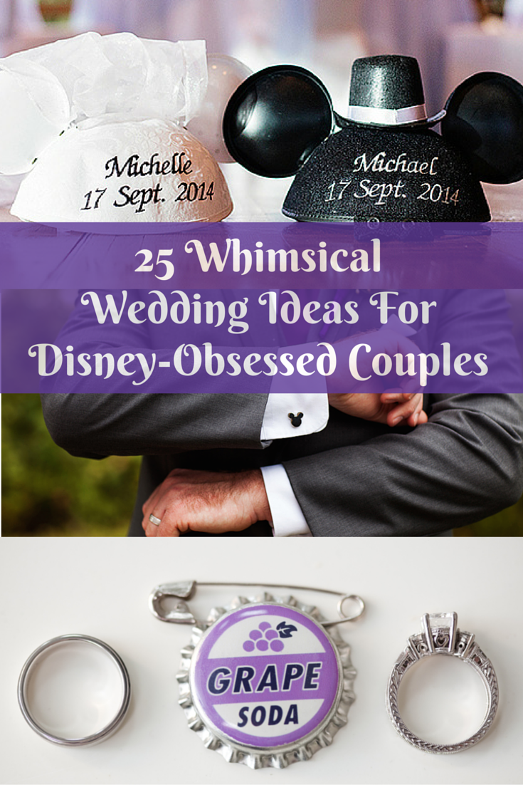 25 Whimsical Wedding Ideas For Disney Obsessed Couples Huffpost Life