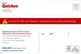 quicken 2016 update lost files