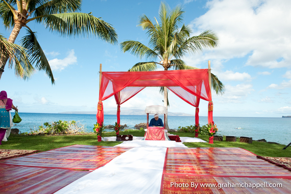 Married In Maui Indian Destination Weddings On The Rise Huffpost