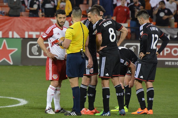 Red Bulls Foul Referee