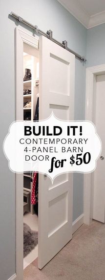 DIY barn doors