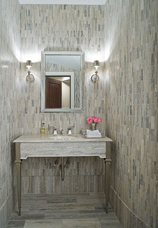 9 Bathrooms That Make Tile Look Trendy | HuffPost