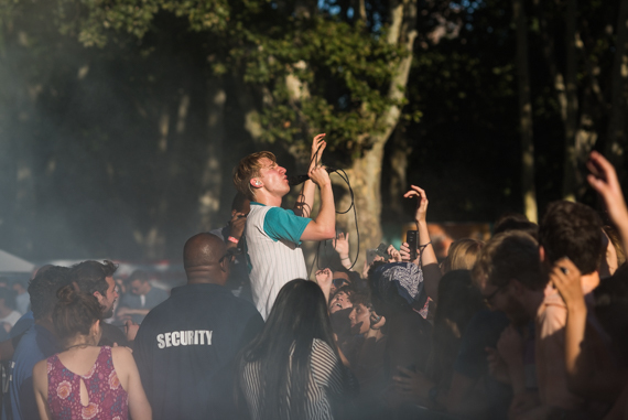 Dave Bayley of Glass Animals. Photo by DeShaun Craddock.