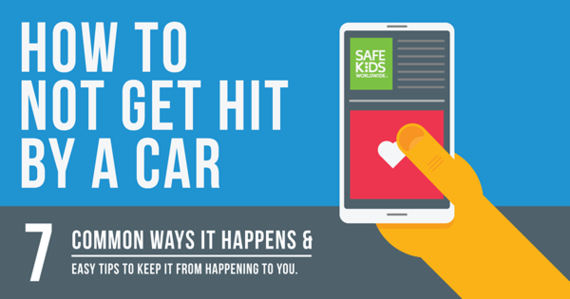 Infographic: How not to get hit by a car