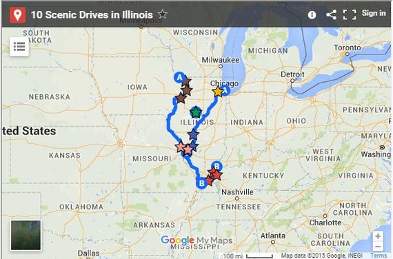 5 Of The Best Scenic Drives Through Illinois Huffpost Chicago 