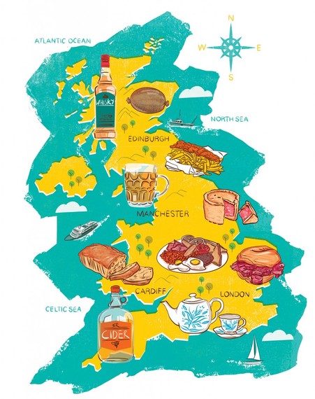 upcoming foodie towns in uk