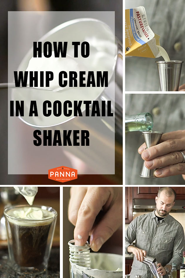 How to Make Whipped Cream in a Cocktail Shaker