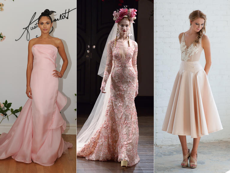 22 Colorful Wedding Dresses For The Bride Who Wants To Stand Out | HuffPost
