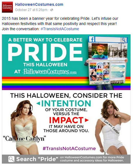 The Call Me Caitlyn Costume Is Not a Funny Joke