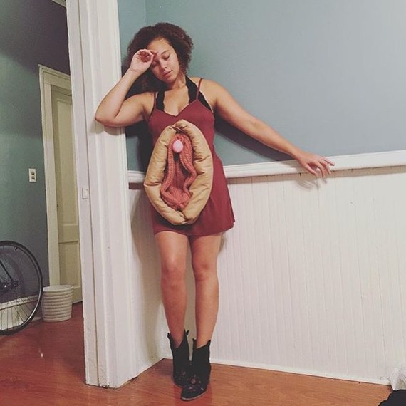 The Awesome Reason This Woman Dressed Up As A Vagina For Halloween