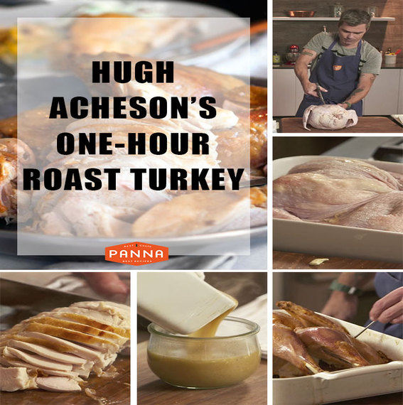 How to Spatchcock a Turkey - GIF tutorial by Hugh Acheson