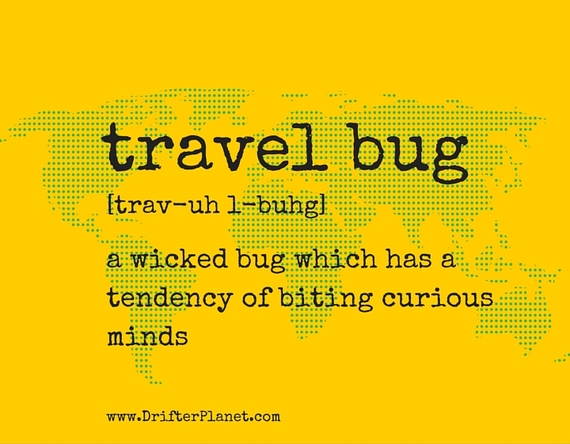 bitten by travel bug meaning