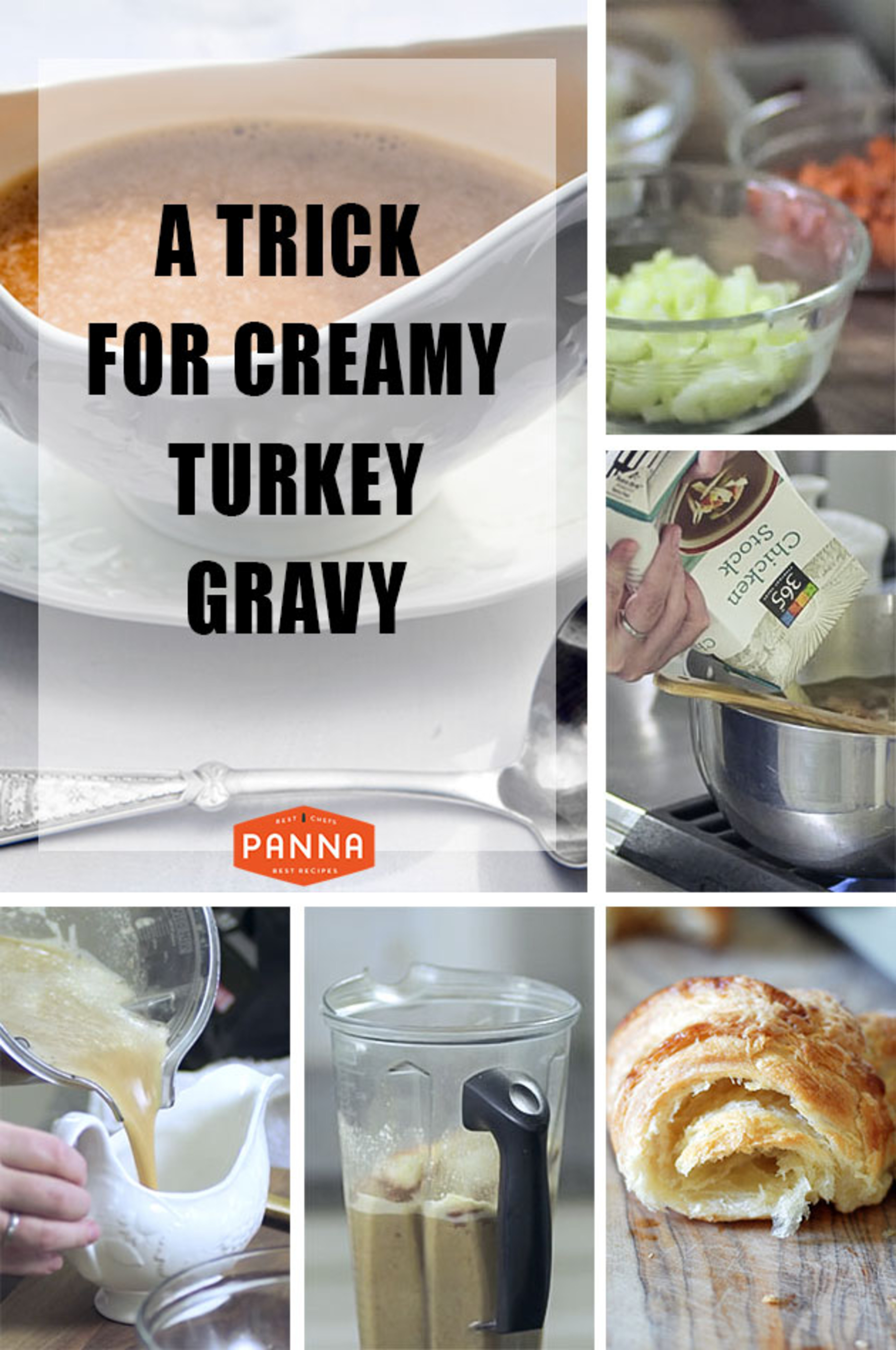 Stephanie Izard's Croissant Turkey Gravy recipe on Panna
