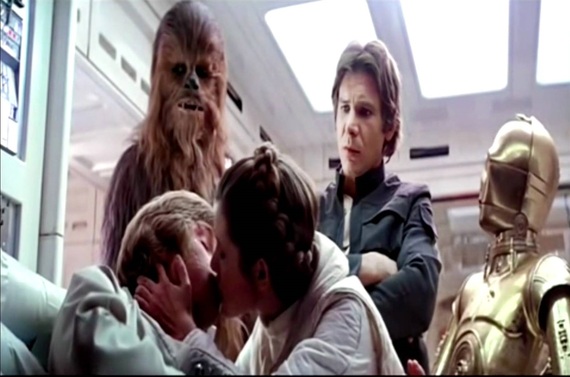 Were Luke And Leia Supposed To Be Siblings When They Kissed In Empire Strikes Back Huffpost