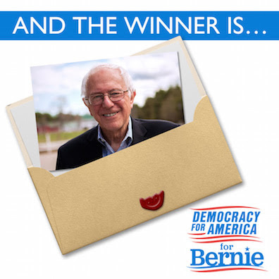 Bernie Sanders Officially Wins Democracy For America's Critical ...