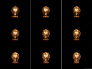 Photo:  grid arrangement of identical light bulbs, photo credit: pascalbovet.com via Foter.com / CC BY-NC-ND